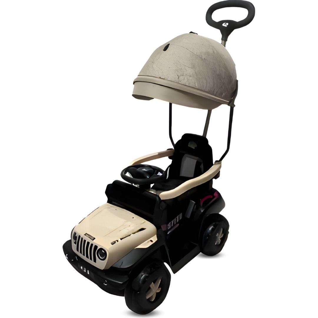 Correpasillo Guiador para Niños «DUDU JEEP» Edición Limitada Beige