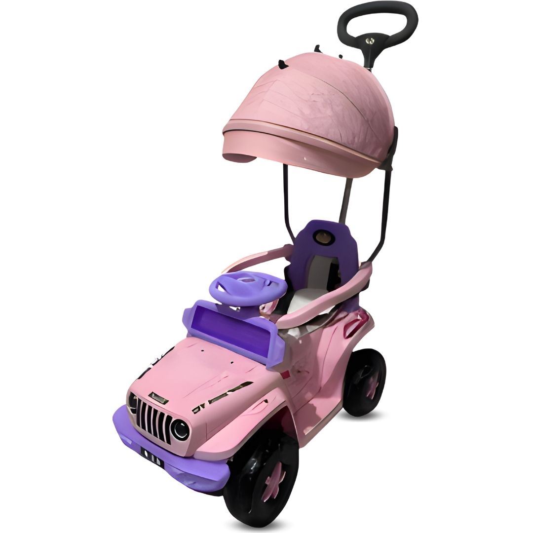 Correpasillo Guiador para Niños «DUDU JEEP» Edición Limitada Light Pink