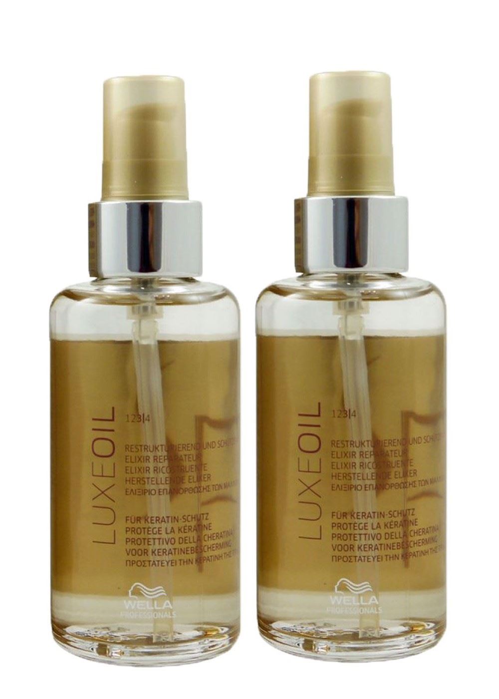 Duo Elixir Aceite de Argan Reconstructivo Wella Professional SP Luxe Oil 100ml