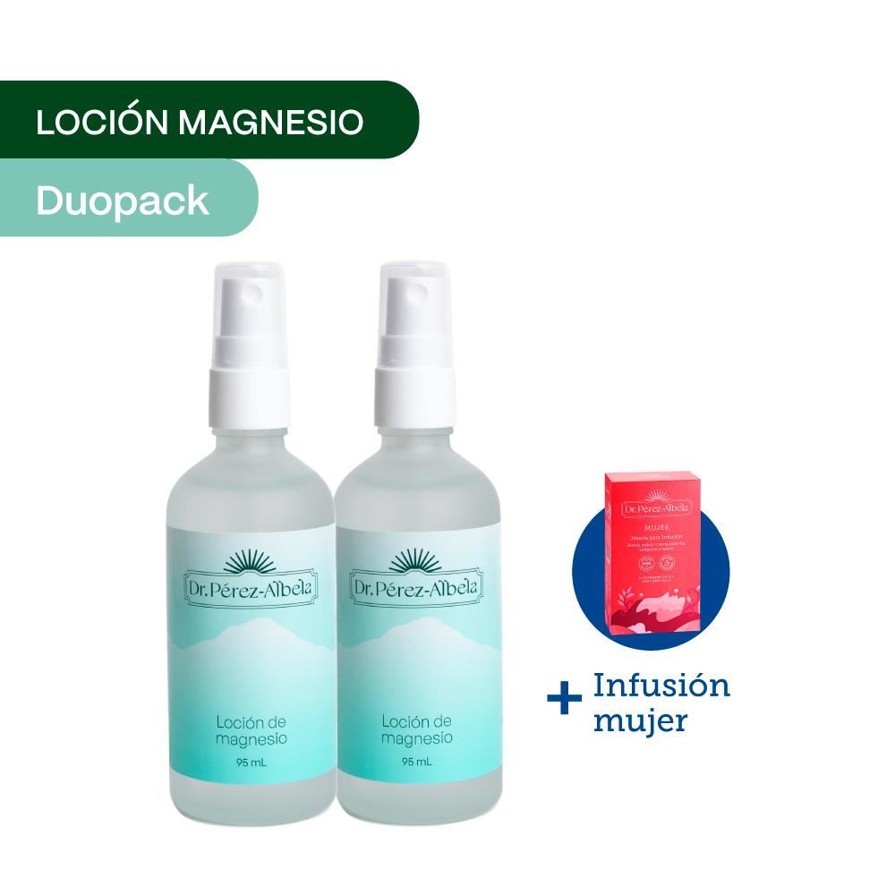 DUOPACK: LOCIÓN DE MAGNESIO x 95ML