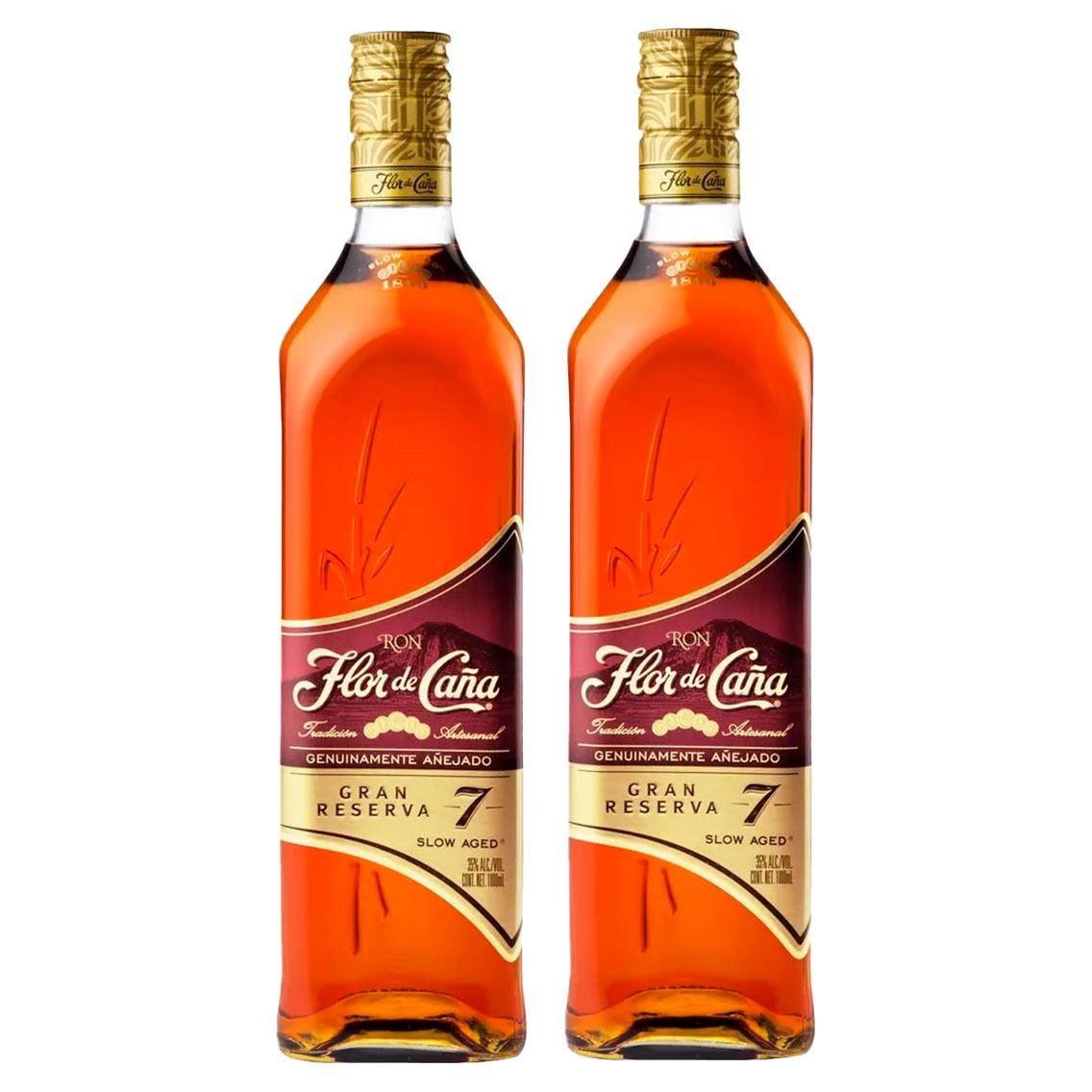 Duopack Ron Flor de Caña Centenario 7 años. Nicaragua
