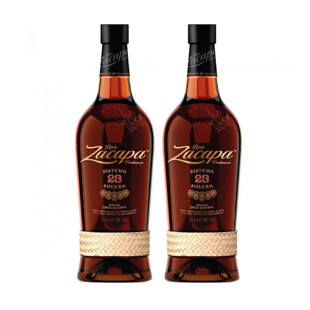 Duopack Ron Zacapa 23 solera. Guatemala