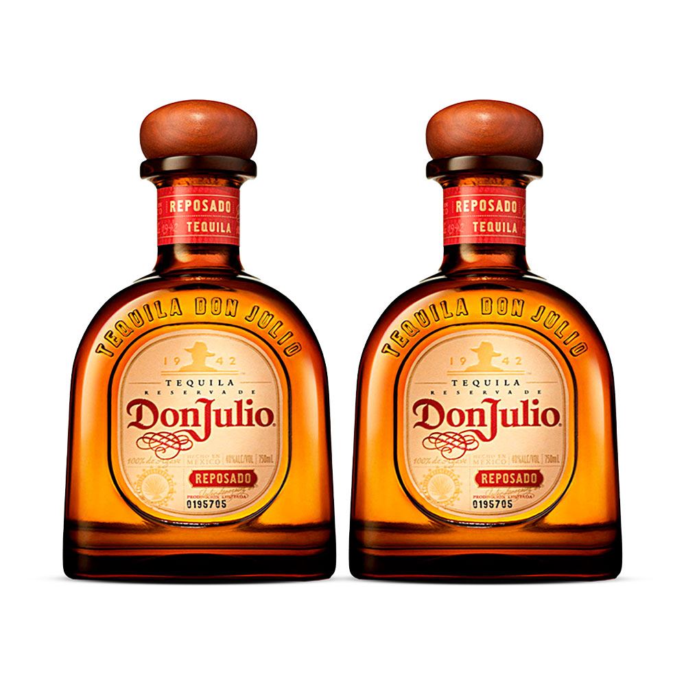 Duopack Tequila Don Julio reposado 750ml. México