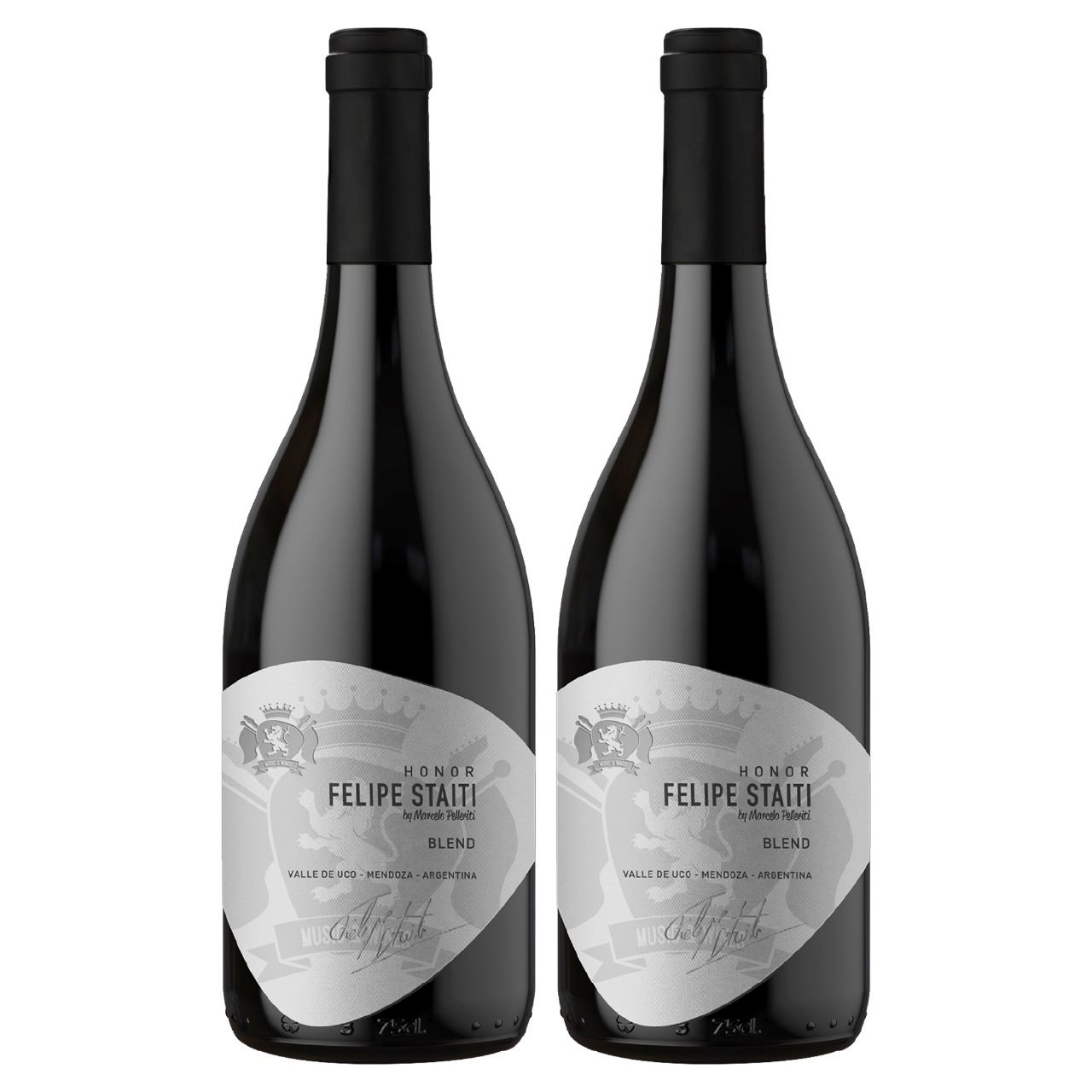DUOPACK Vino tinto Felipe Staiti Honor blend. Argentina - che