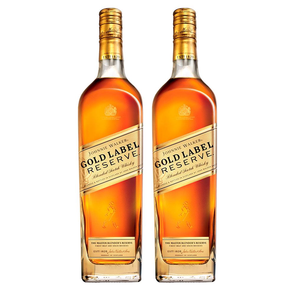 Duopack Whisky Johnnie Walker Gold Reserve. Escocia