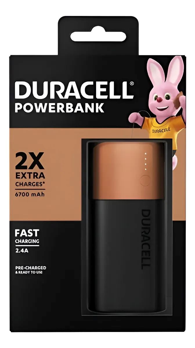 DURACELL POWERBANK 6700 MAH