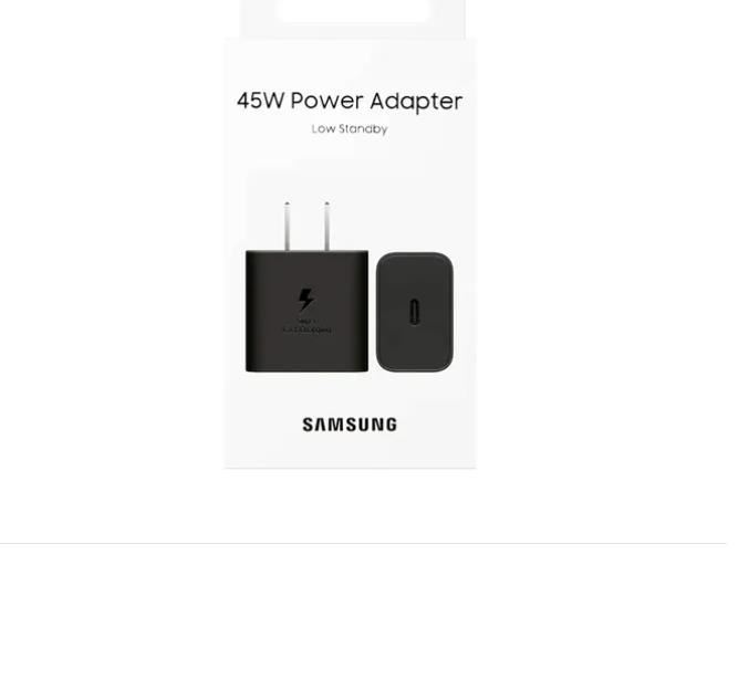 Cargador samsung 45W dado negro ep-t4511nbegus