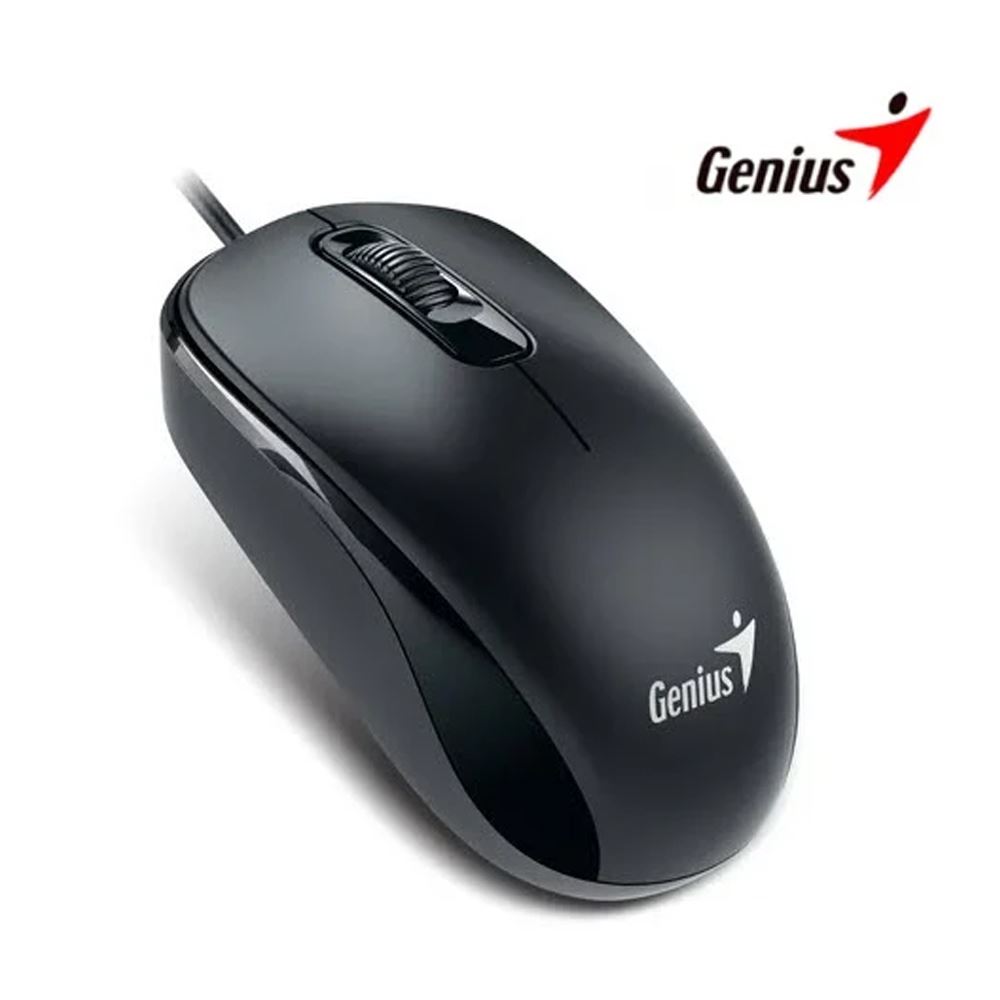 MOUSE GENIUS DX-110 USB OPTICO 1000 DPI BLACK