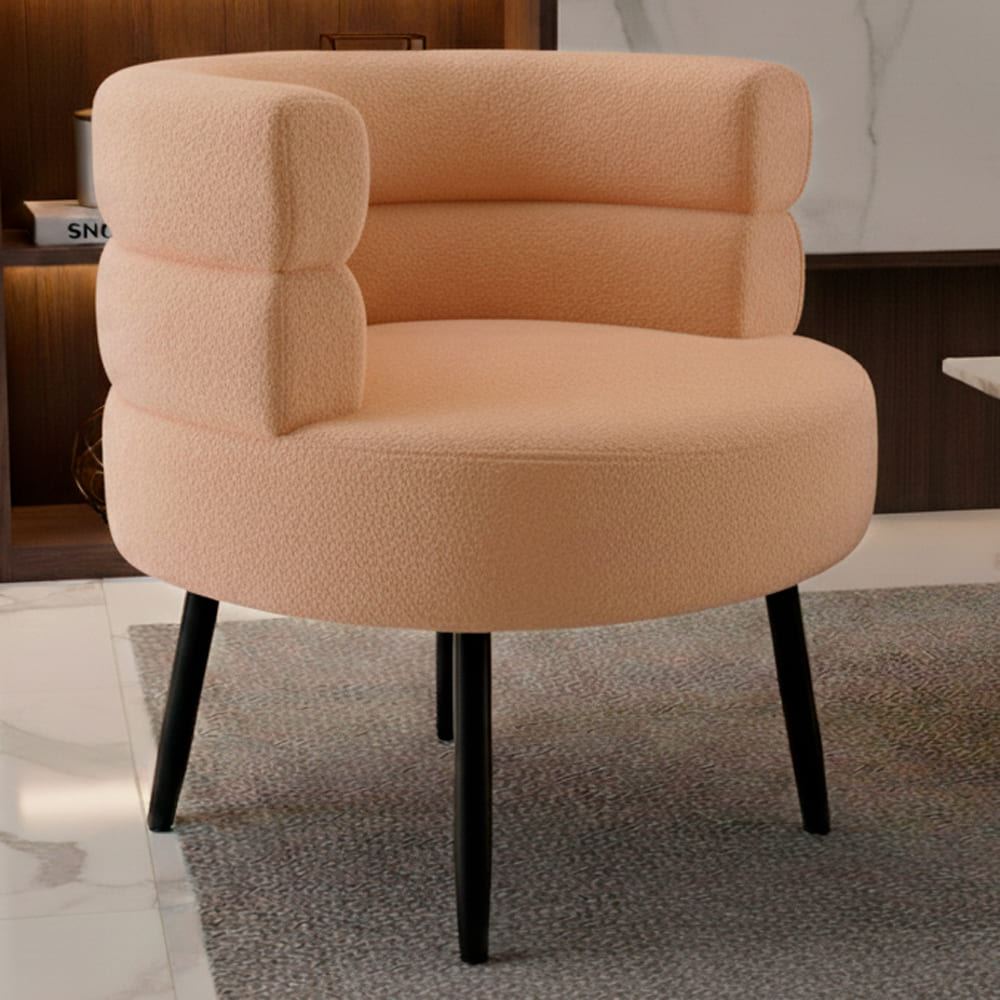 Silla Butaca Buckingham Nordic Ram Beige Crema