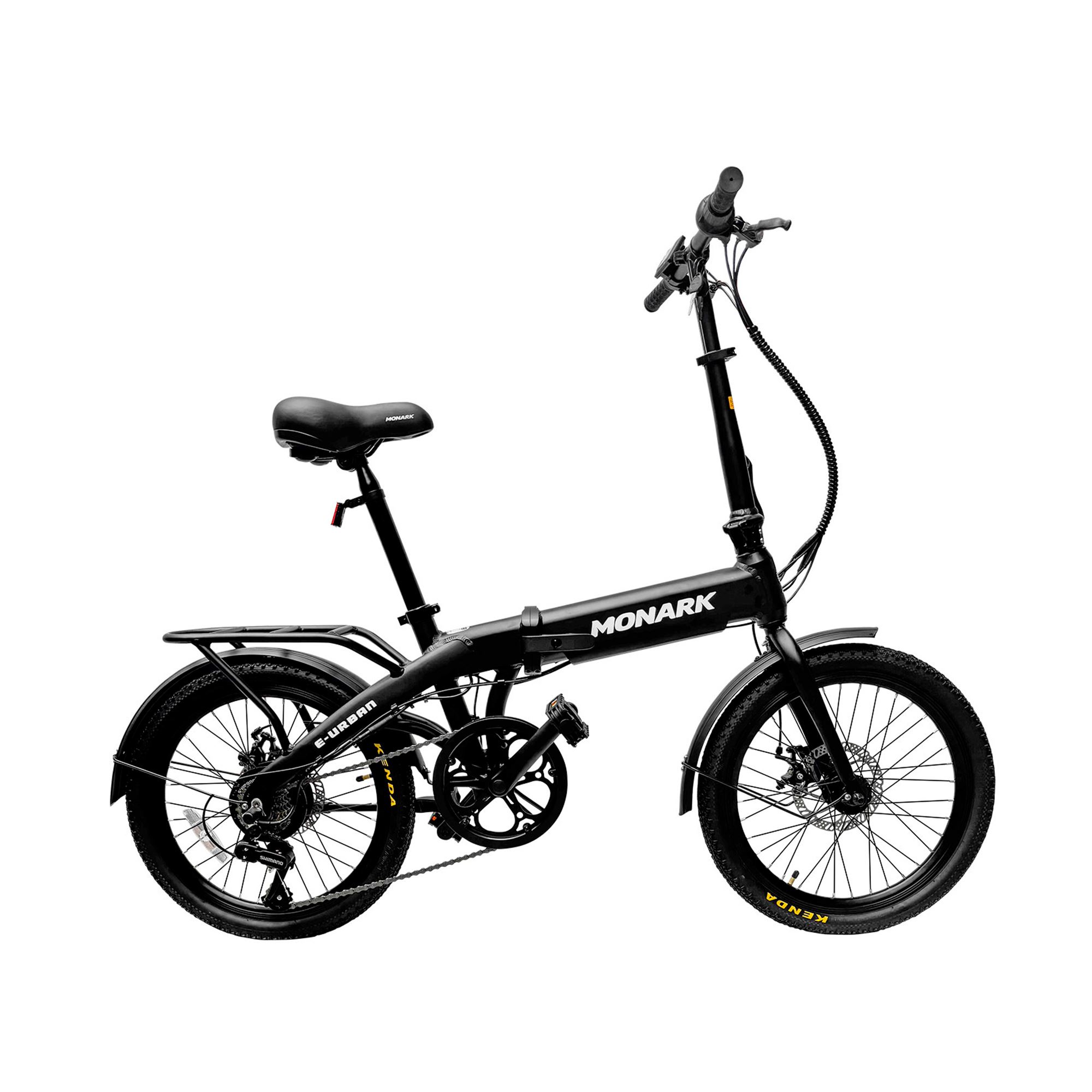 BICICLETA ELECTRICA MONARK E-URBAN ARO 20" NEGRO MATE