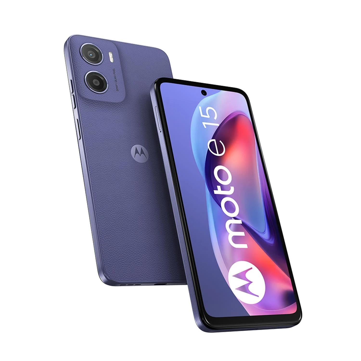 CELULAR MOTOROLA E15 2GB RAM 64GB ROM COLOR MORADO