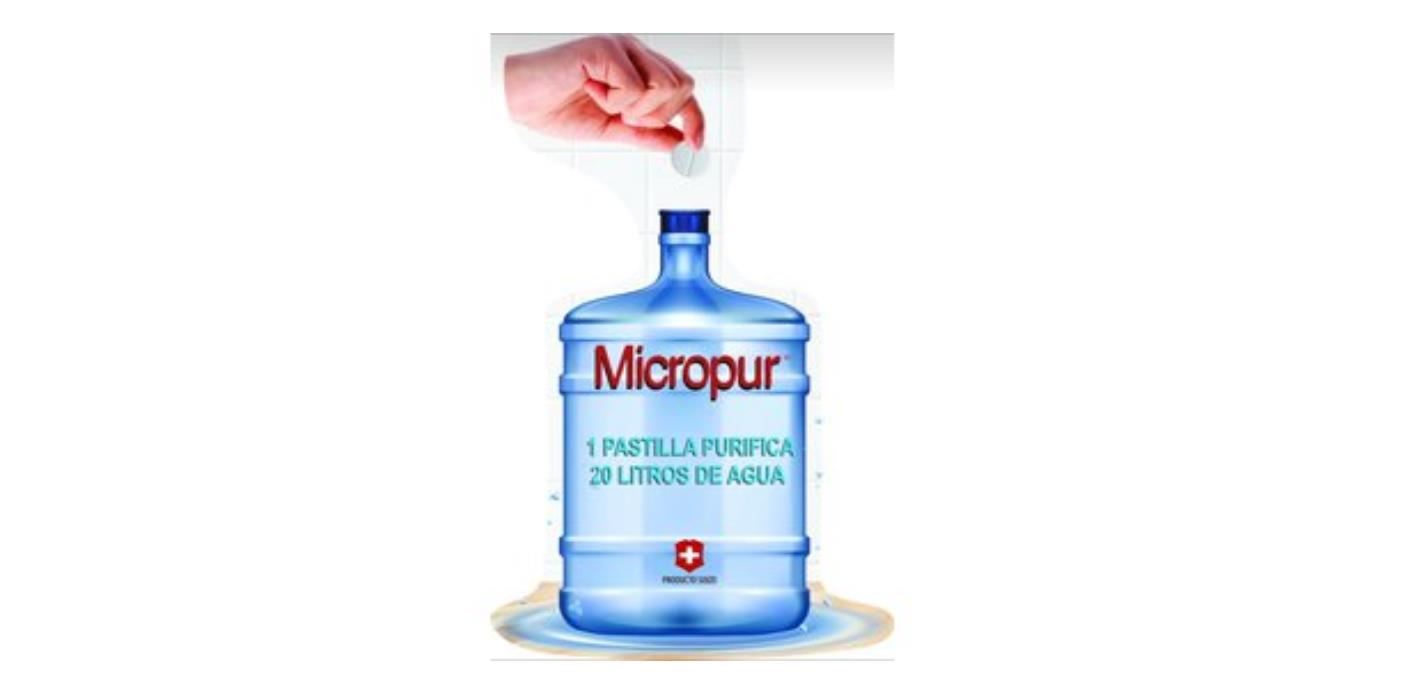 10 pastilla purifica 200 litros de agua MICROPUR