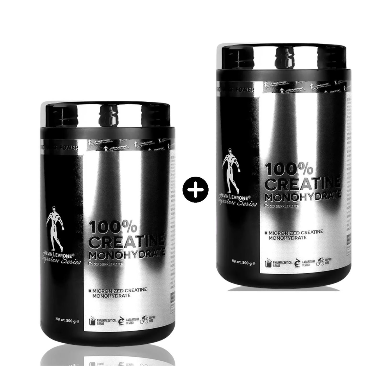 Pack x2 Creatina Kevin Levrone Monohidratada Micronizada 500GR