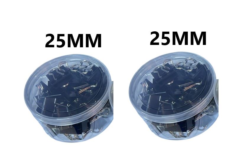 2 Cajas de Clip para Ordenar Documentos Archivos