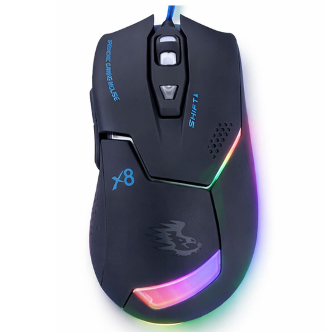Yelandar Mouse X8 Light Red Gaming