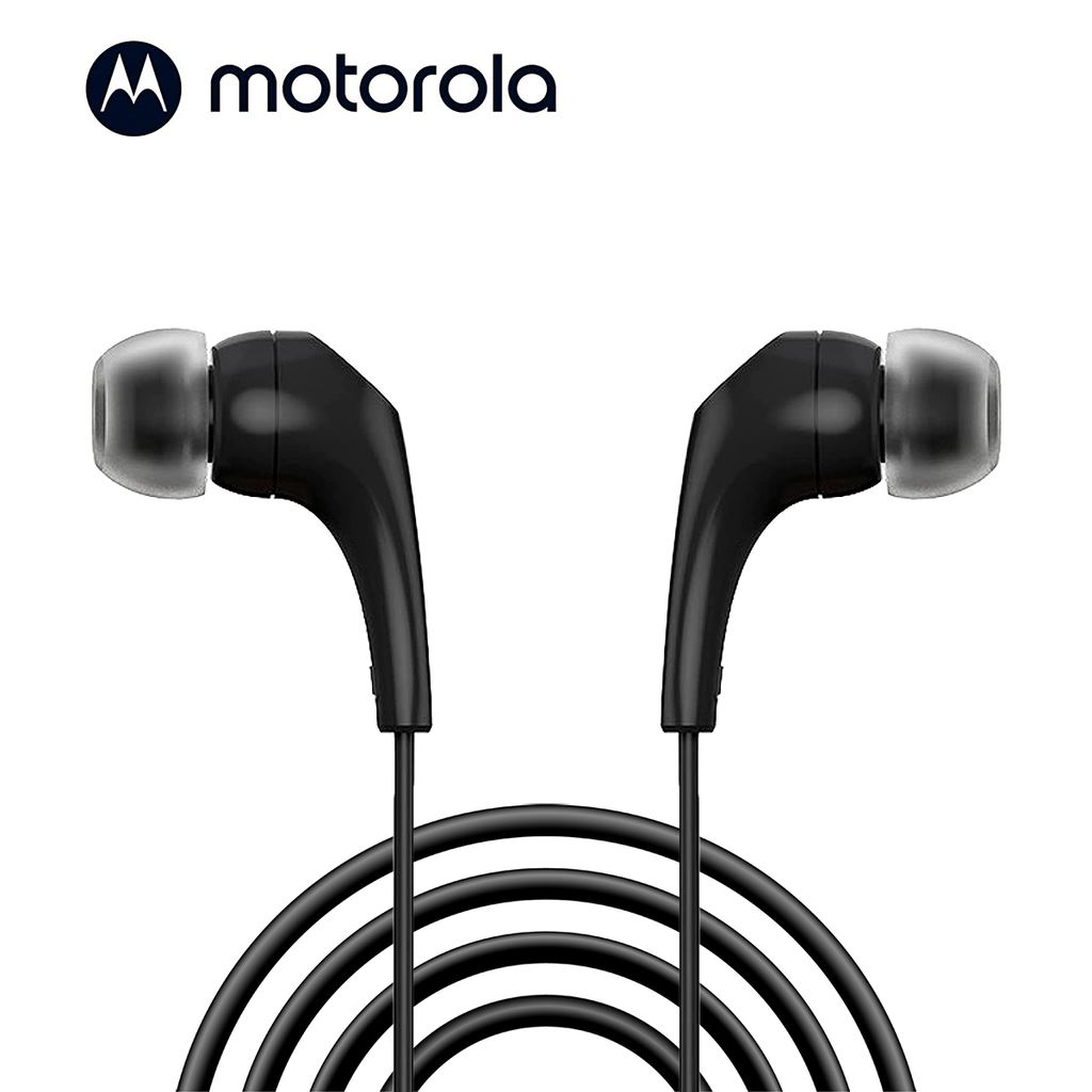 Audífonos Motorola Earbuds 2-S In ear, ligero, micrófono incorporado c/negro