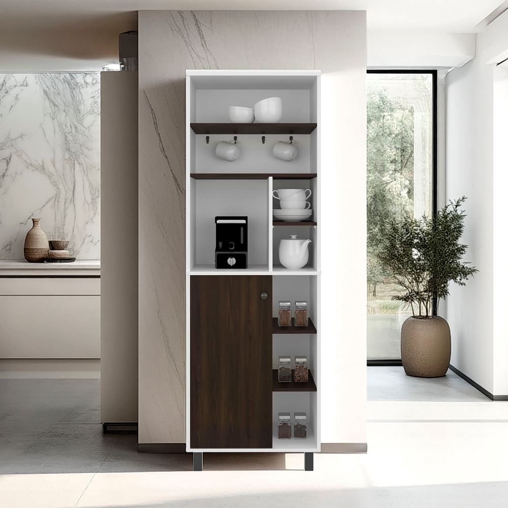 ESTACIÓN DE CAFÉ 1 PUERTA CARAJILLO 180,0X60,X39,8 CM | TUHOME