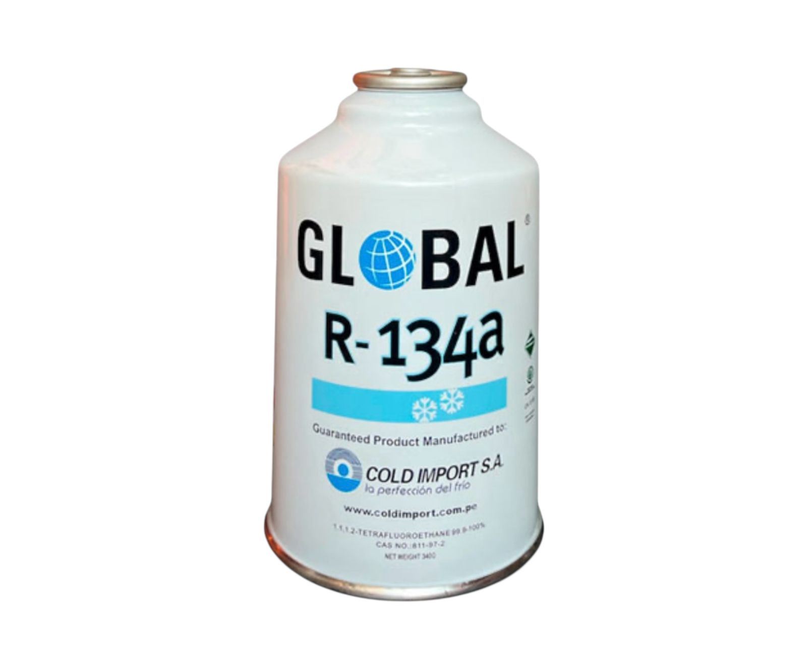 GLOBAL R-134  -GAS DE ALTA PUREZA PARA  AIRE ACONDICIONADO