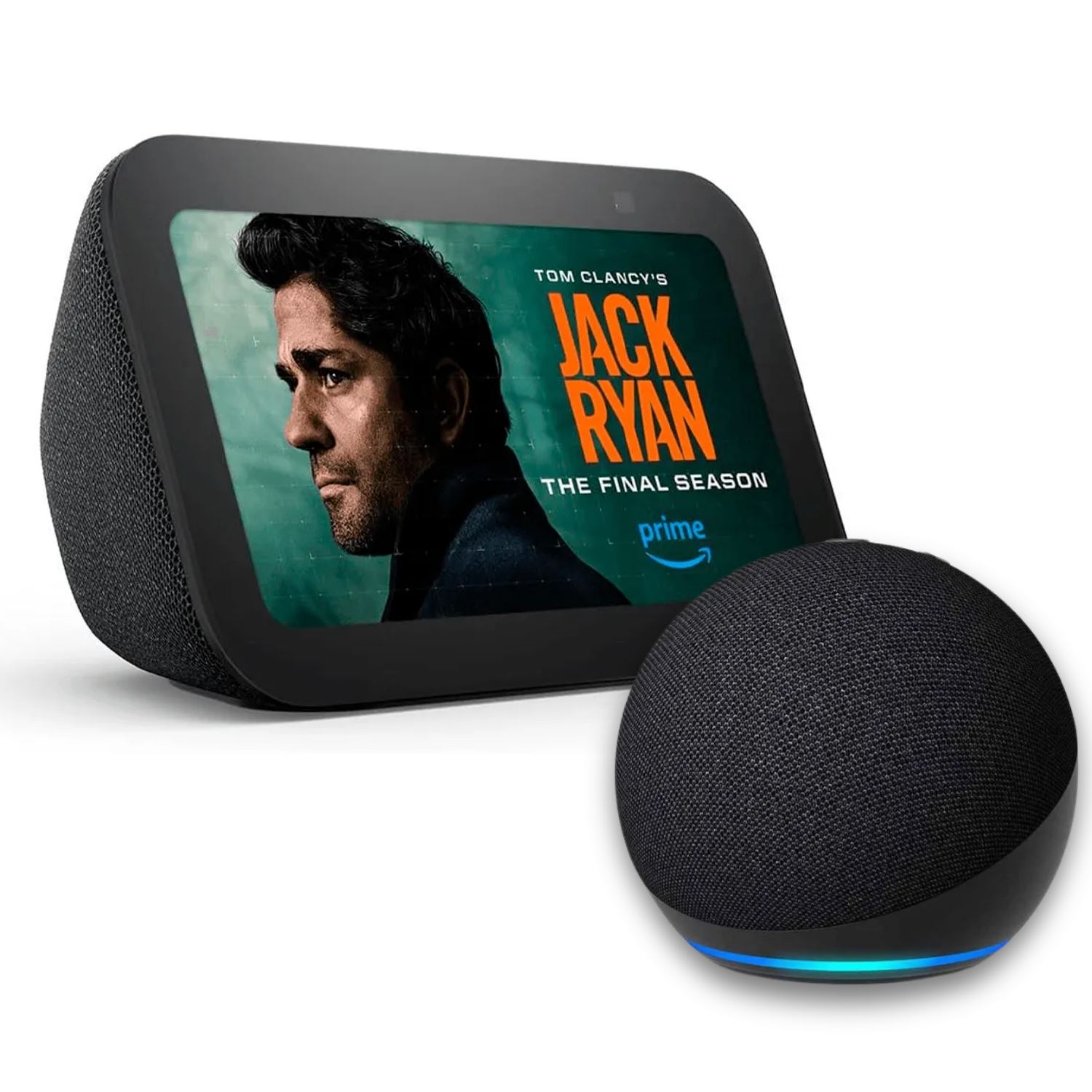 Amazon Alexa Echo Show 5 Negro 3ra gen + Amazon Alexa Echo Dot 5ta Gen Negro