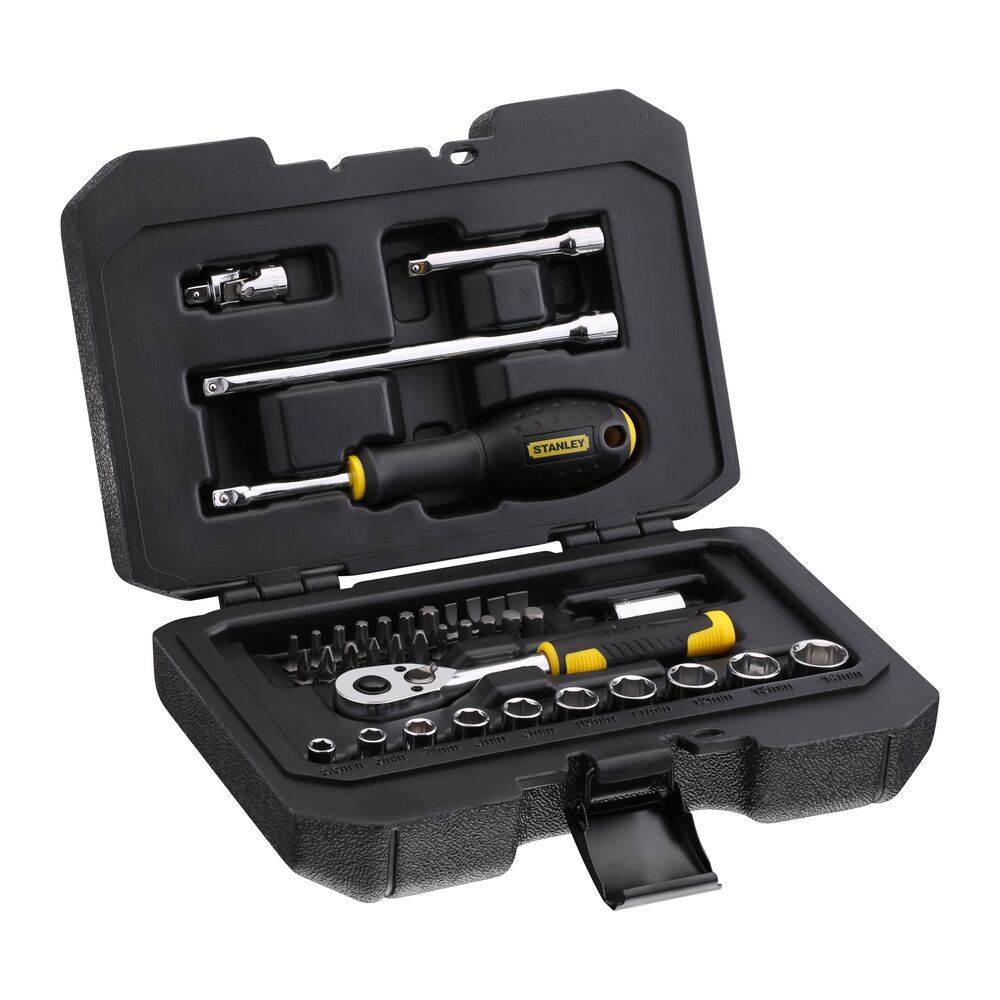 Juego de Herramientas 1/4" 38 Piezas Stanley STMT82828-LA