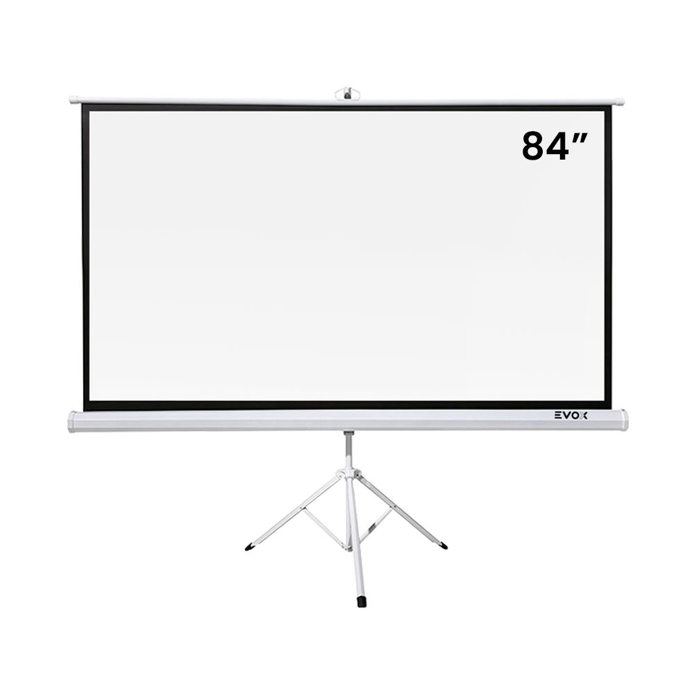 Ecran Portátil Evox de 84 Pulgadas 16:9 con Trípode