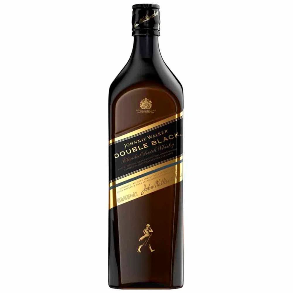 Whisky JOHNNIE WALKER Double Black Label Botella 1L