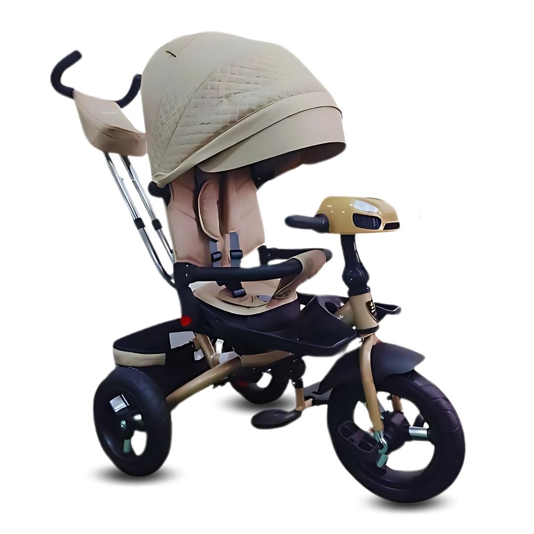 Triciclo Guiador para Niños «EFABEL» Beige