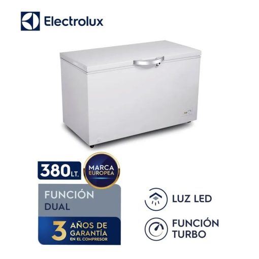 Congeladora 380L Electrolux EFCC38C2HQW Blanco