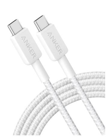 Cable Anker 322 USB-C TO USB-C a81f7h21/blanco