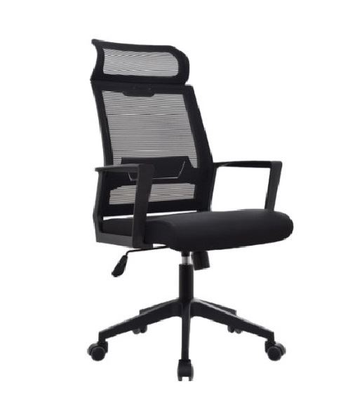 SILLA DE OFICINA EJECUTIVA ERGONÓMICA OV-DUSTER CC MALLA NEGRO