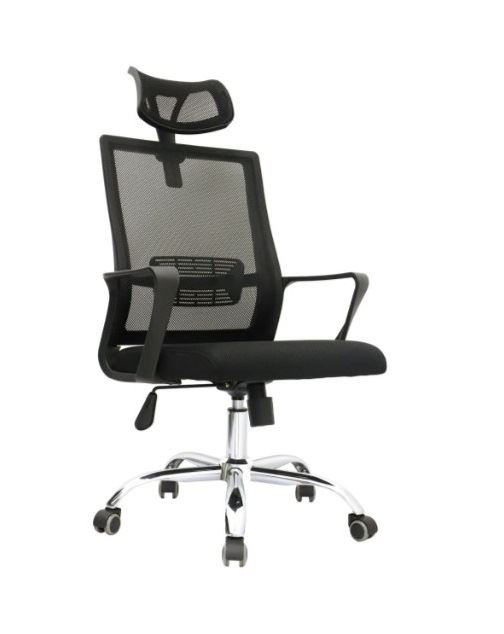SILLA DE OFICINA EJECUTIVA ERGONÓMICA - LOOK CC NEGRO