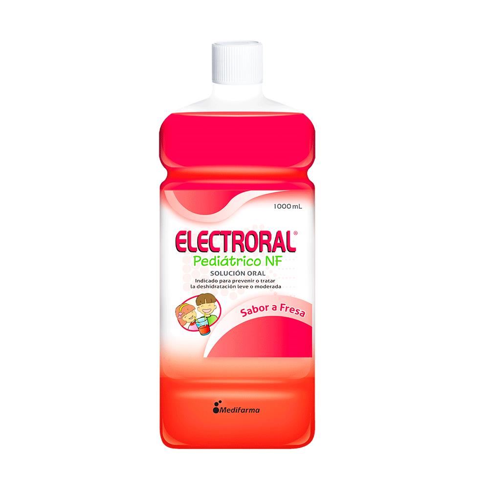 Electroral Pediátrico NF sabor a Fresa Solución Oral