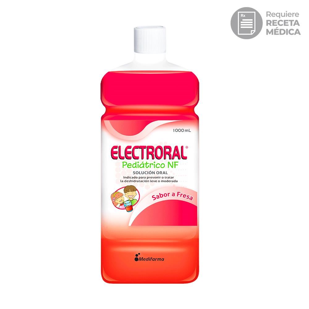Electroral Pediátrico NF sabor a Fresa Solución Oral
