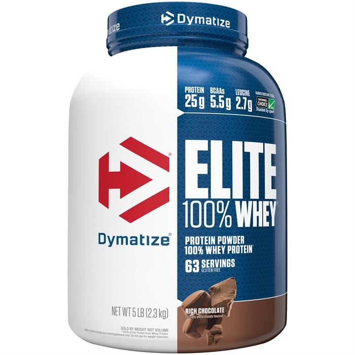 ELITE 100% WHEY DYMATIZE 5LB CHOCOLATE