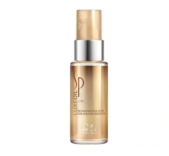 Aceite Reconstructivo Elixir 100 ml con Aceite Argan Wella SP Luxe Oil