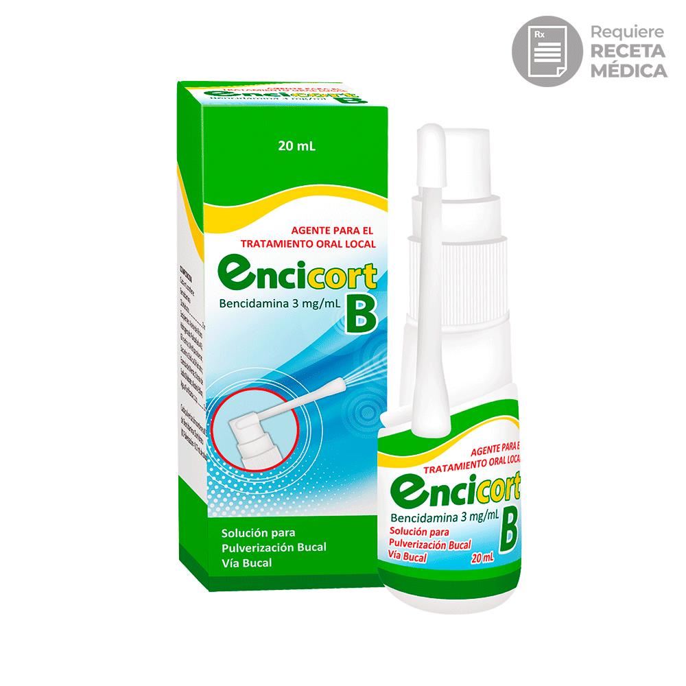 Encicort B 3 mg/mL Solución para Pulverización Bucal