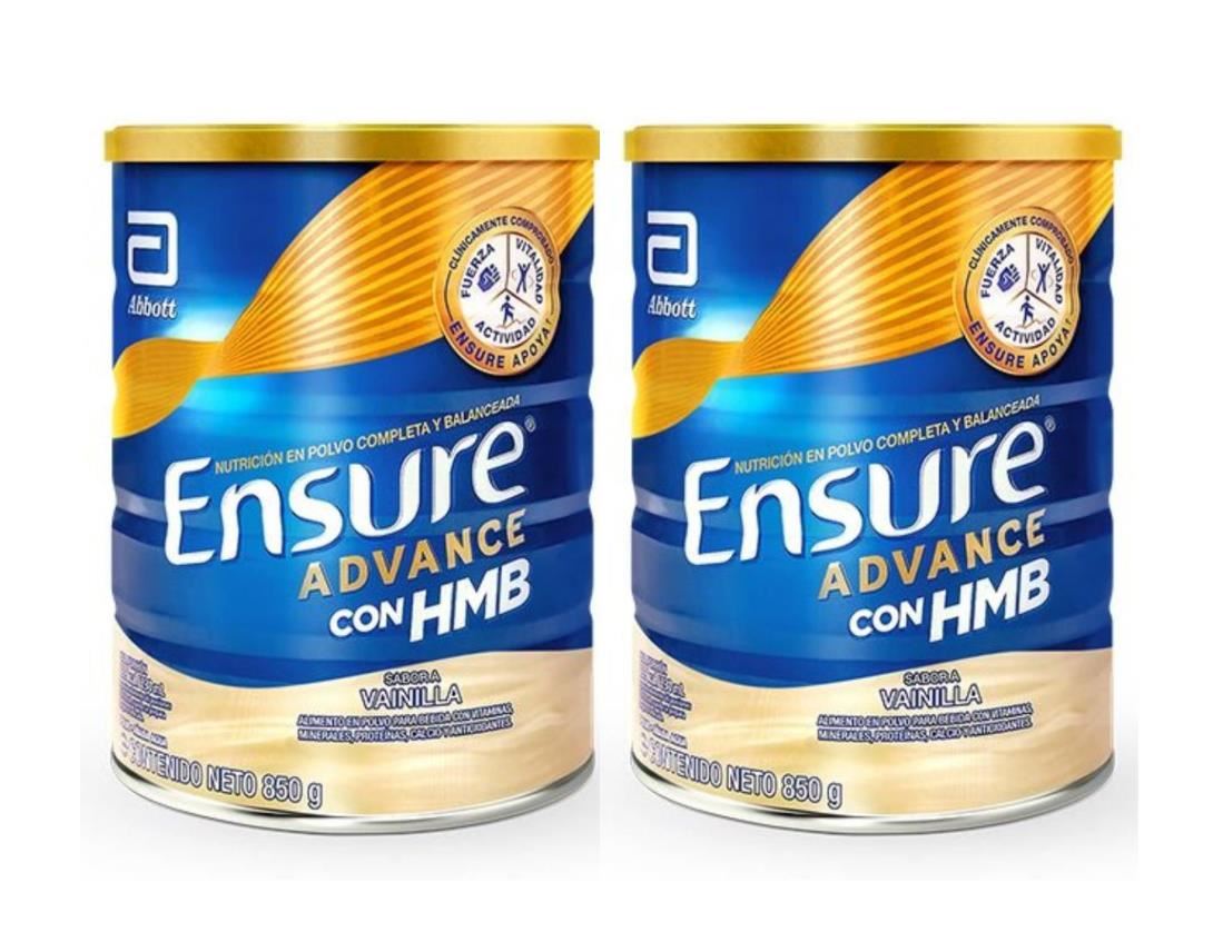 Pack Ensure Advance Vainilla - Lata 850 G