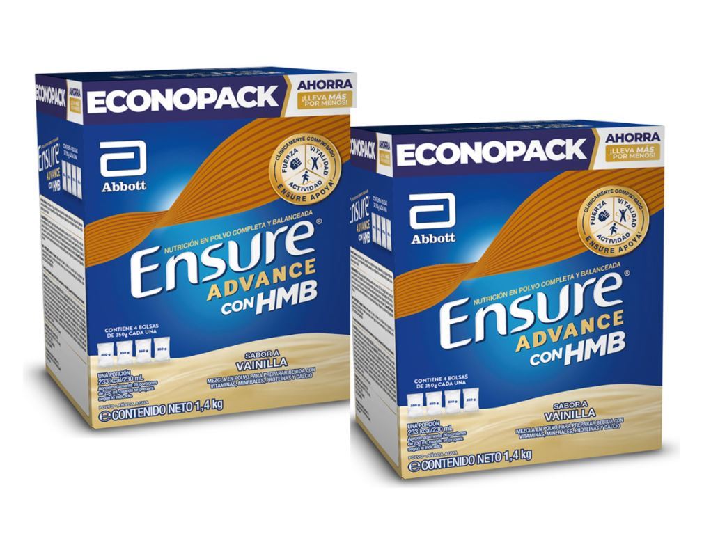 PACK X 2 ENSURE ADVANCE X 1.4KG