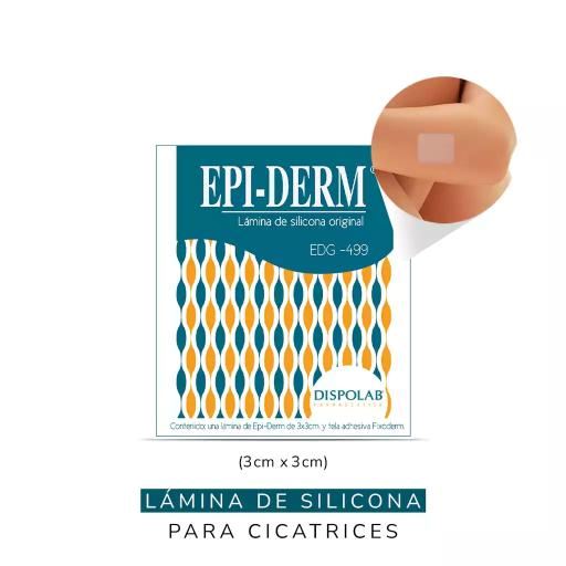 Lamina Epi-derm Edg  499 (3 X 3 X 0.09 Cm.)