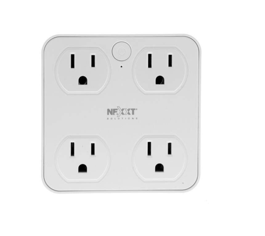 ENCHUFE INTELIGENTE CON CONECTORES USB NEXXT NHPT610 BLANCO