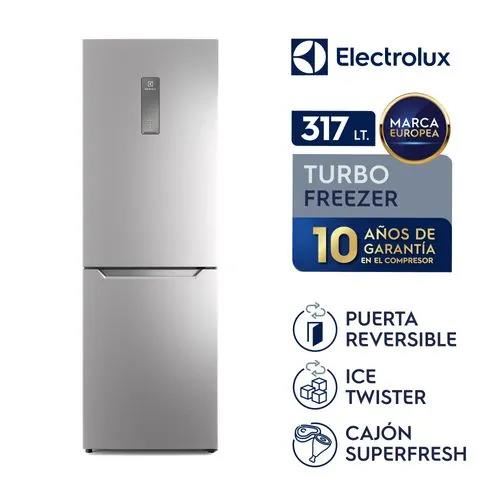 Refrigeradora No Frost Bottom Freezer 317L Electrolux ERQR32E2HUS