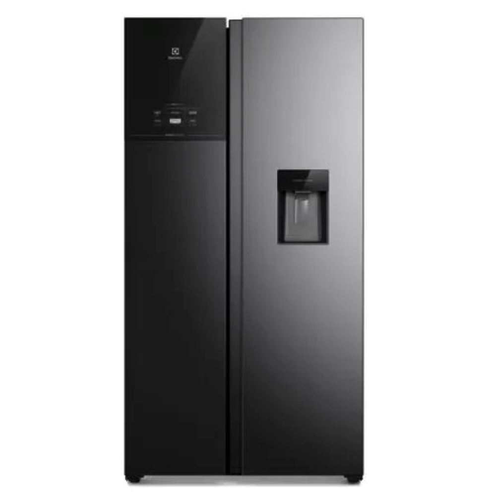 Refrigeradora Electrolux 611LT AutoSense SBS Frost Free ERS65F2P5BB Black