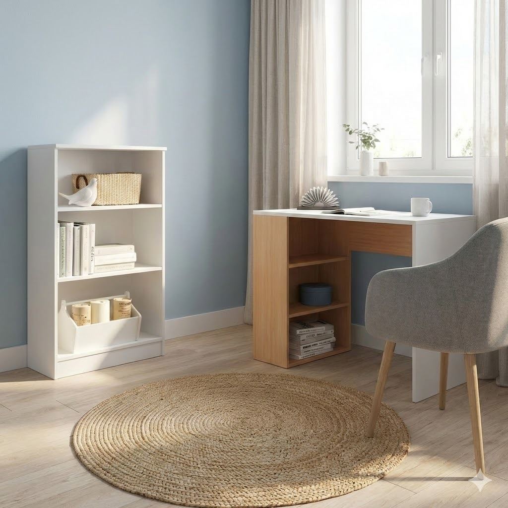 Escritorio back to school color blanco