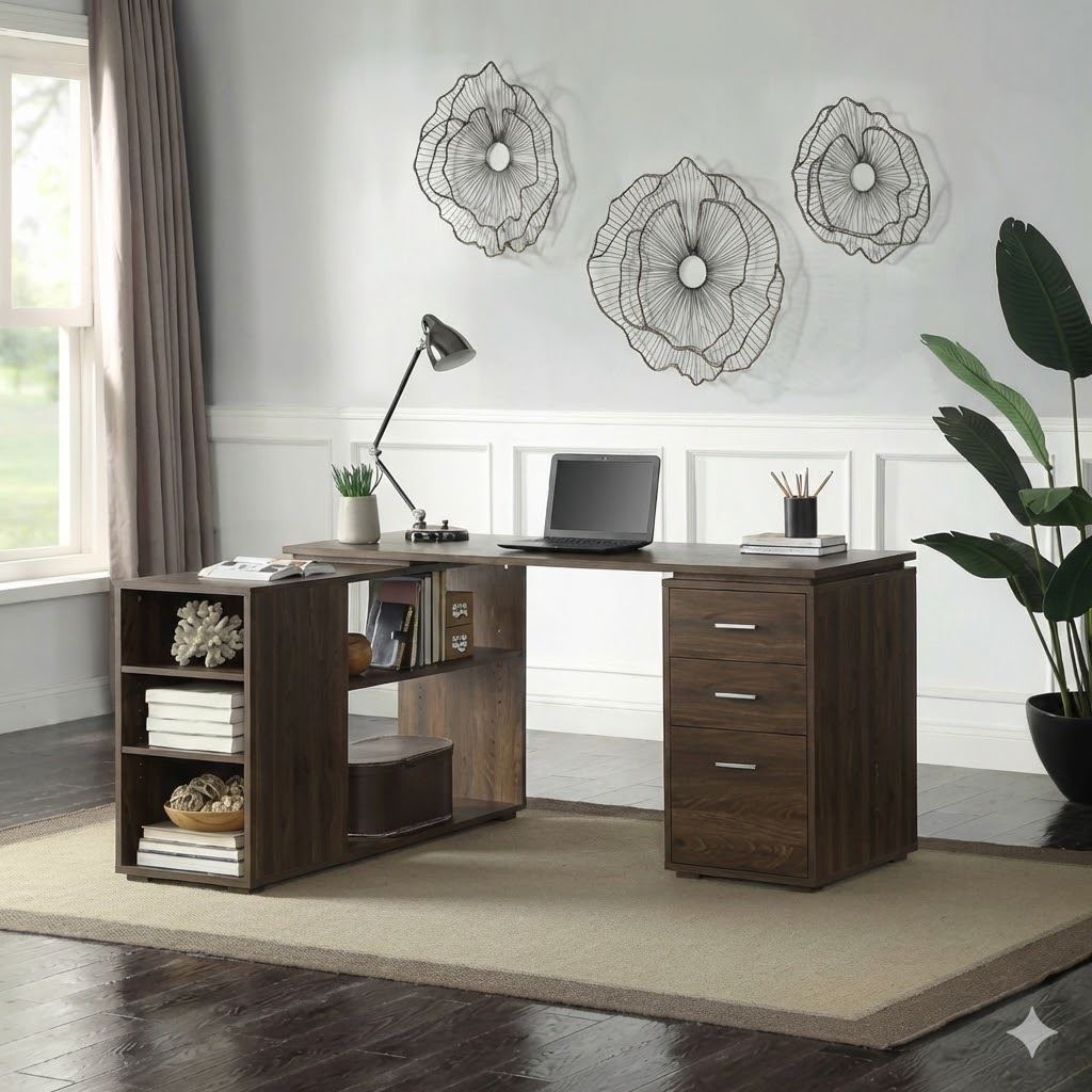 Escritorio Cota color Nogal