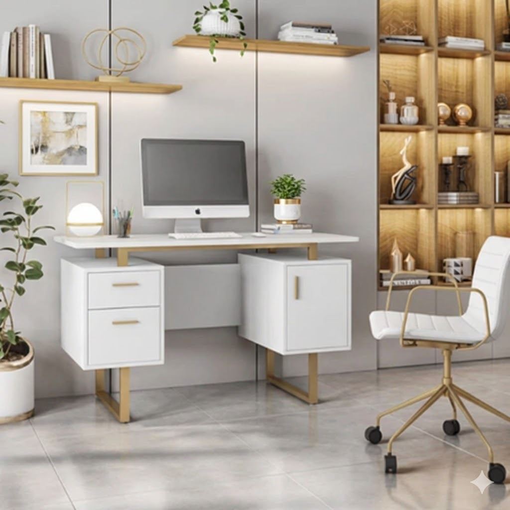 Escritorio Pura color Blanco