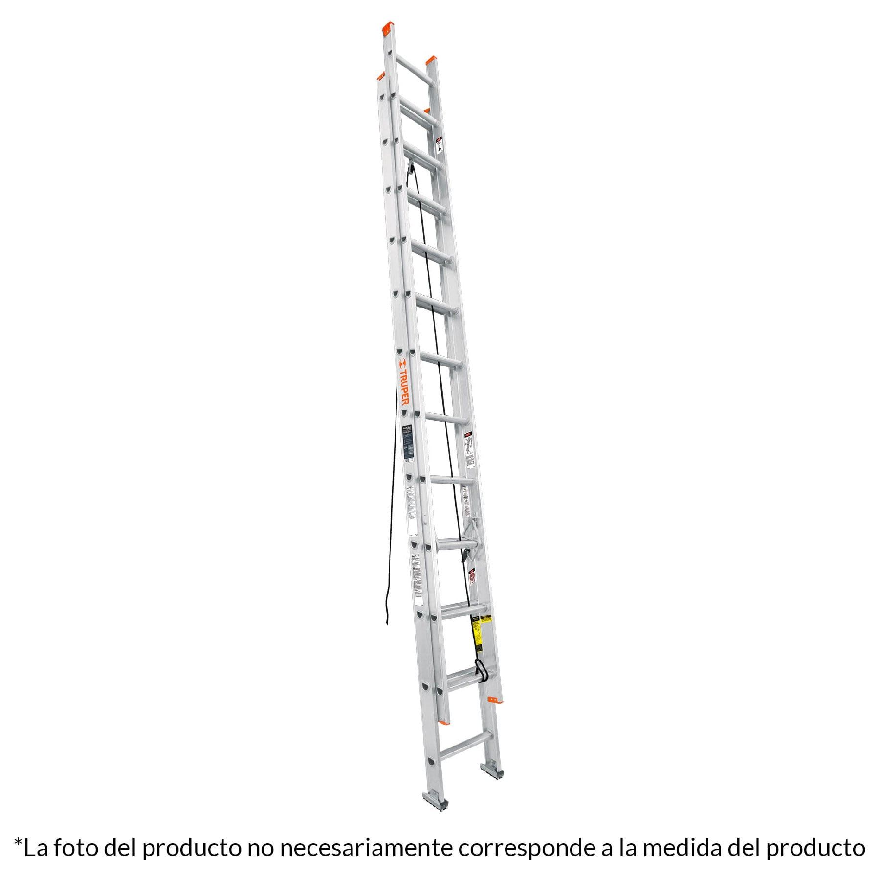 Escalera plegable de 5 peldaños (175 x 45 x 12 cm)