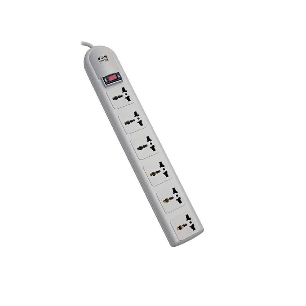 Protector contra sobretensiones Tripp Lite SUPER6OMNID 6 tomacorrientes universales de 230V