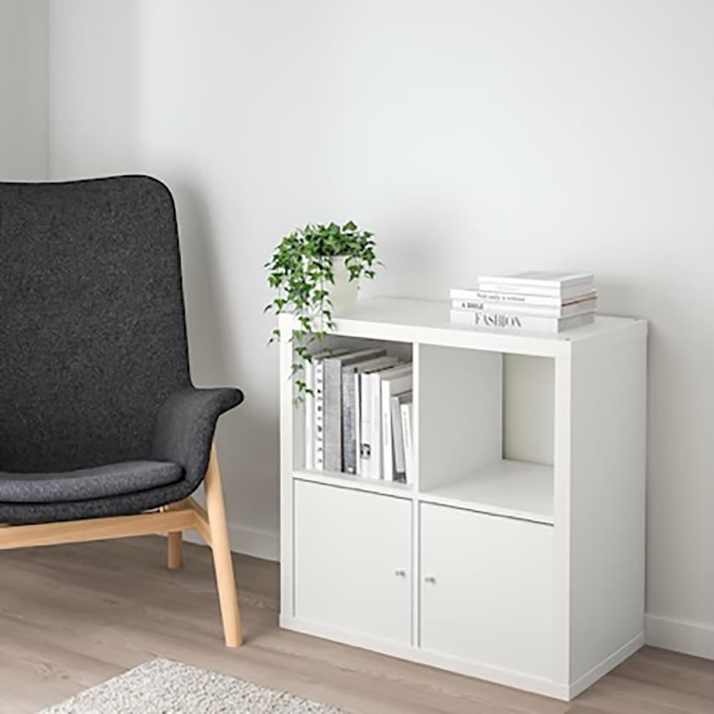 Estante Contemporáneo Guse Blanco 77 cm Tu Mesita