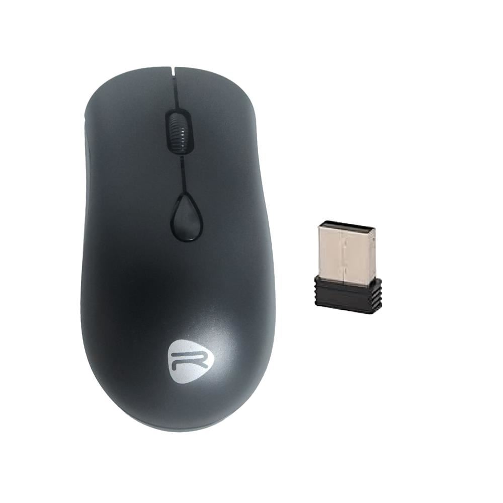 Mouse Inalámbrico Negro ROMAX