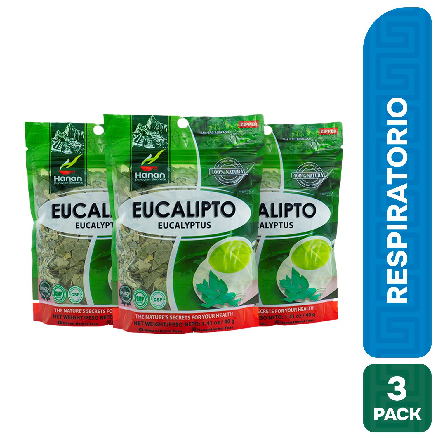 EUCALIPTO INFUSION HANAN TRIPACK 40G